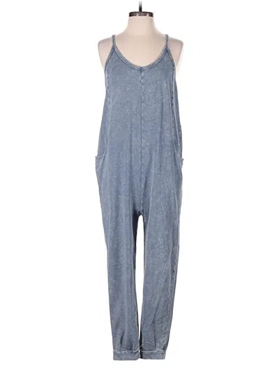 Pre-owned Sincerely Jules Jumpsuit In Blue