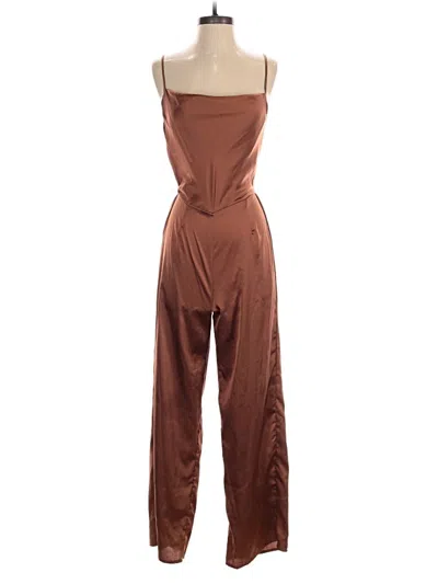Pre-owned Sincerely Jules Jumpsuit In Brown