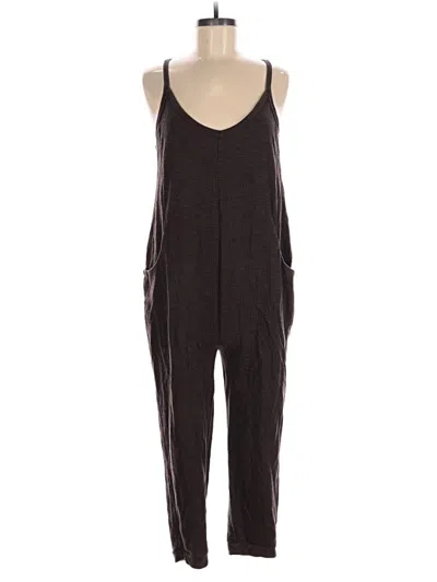 Pre-owned Sincerely Jules Jumpsuit In Brown