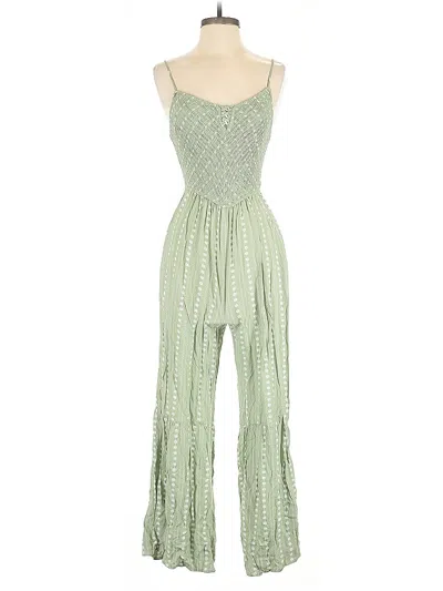 Pre-owned Sincerely Jules Jumpsuit In Green