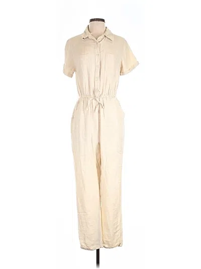 Pre-owned Sincerely Jules Jumpsuit In White