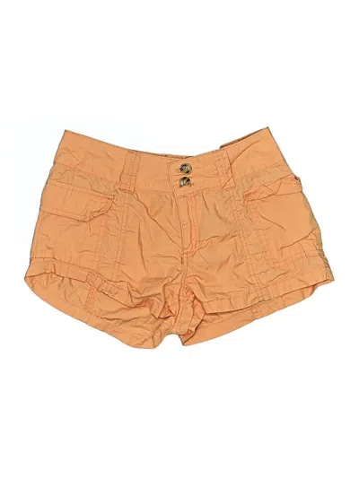 Pre-owned Sincerely Jules Khaki Shorts In Orange