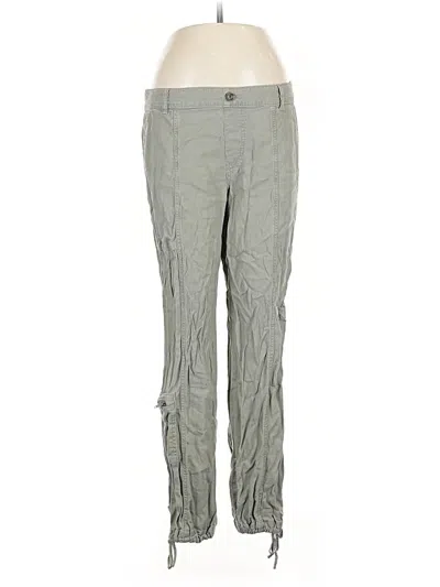 Pre-owned Sincerely Jules Linen Pants In Gray
