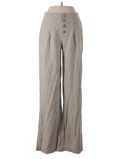 Pre-owned Sincerely Jules Linen Pants In Gray