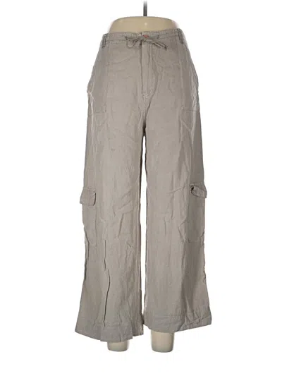 Pre-owned Sincerely Jules Linen Pants In Gray