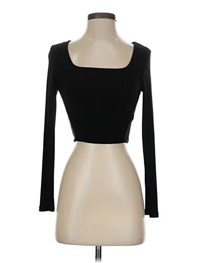 Pre-owned Sincerely Jules Long Sleeve T-shirt In Black