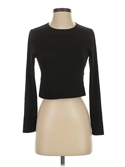 Pre-owned Sincerely Jules Long Sleeve T-shirt In Black