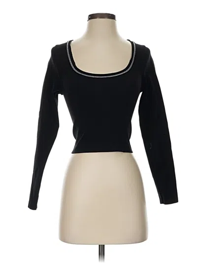 Pre-owned Sincerely Jules Long Sleeve T-shirt In Black