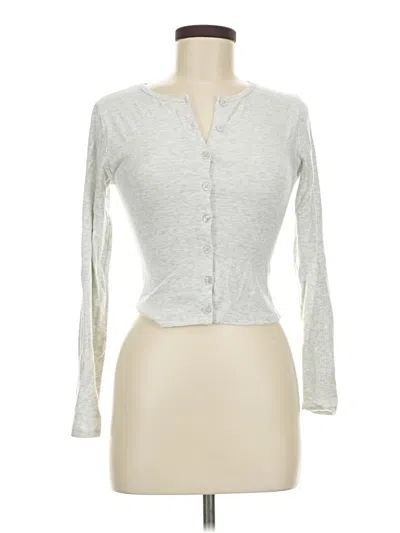 Pre-owned Sincerely Jules Long Sleeve T-shirt In Gray