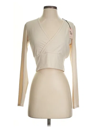 Pre-owned Sincerely Jules Long Sleeve T-shirt In Ivory