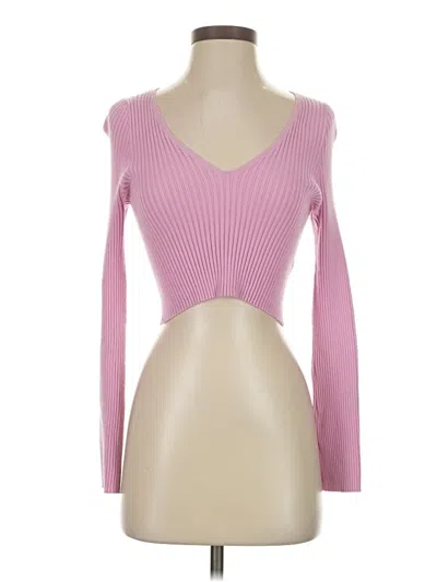 Pre-owned Sincerely Jules Long Sleeve T-shirt In Pink
