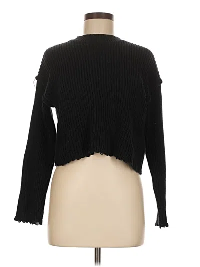 Pre-owned Sincerely Jules Pullover Sweater In Black