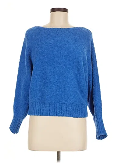 Pre-owned Sincerely Jules Pullover Sweater In Blue