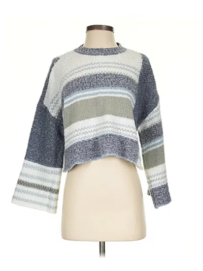 Pre-owned Sincerely Jules Pullover Sweater In Blue