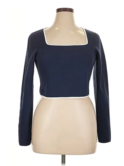 Pre-owned Sincerely Jules Pullover Sweater In Blue