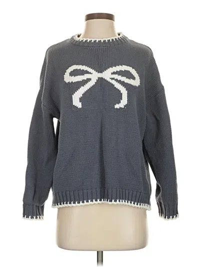 Pre-owned Sincerely Jules Pullover Sweater In Blue