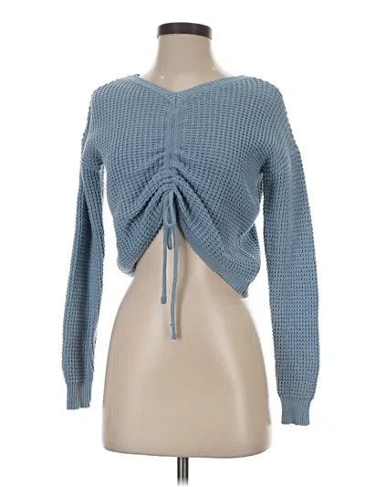Pre-owned Sincerely Jules Pullover Sweater In Blue