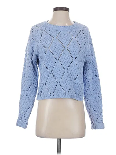 Pre-owned Sincerely Jules Pullover Sweater In Blue