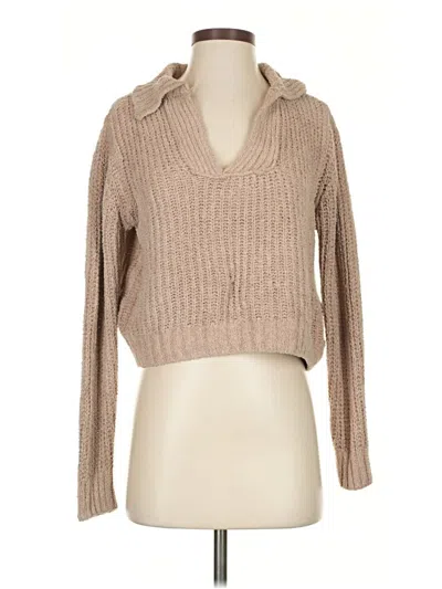 Pre-owned Sincerely Jules Pullover Sweater In Brown