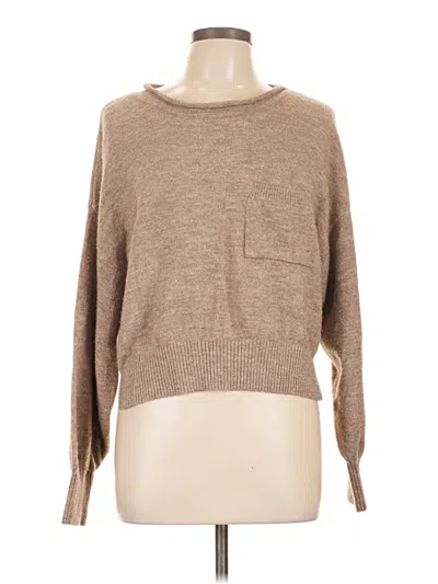 Pre-owned Sincerely Jules Pullover Sweater In Brown