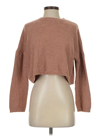 Pre-owned Sincerely Jules Pullover Sweater In Brown