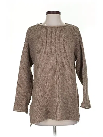 Pre-owned Sincerely Jules Pullover Sweater In Brown