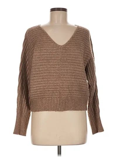 Pre-owned Sincerely Jules Pullover Sweater In Brown