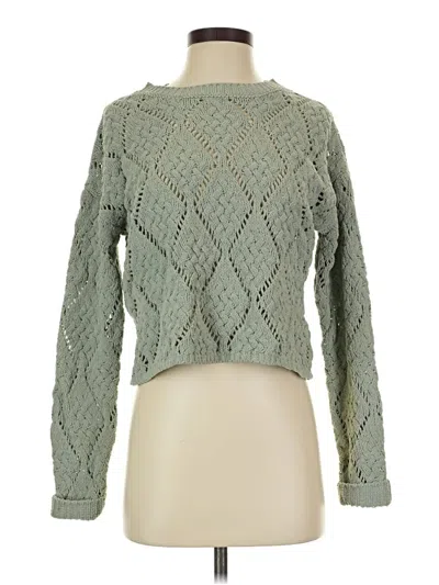 Pre-owned Sincerely Jules Pullover Sweater In Green