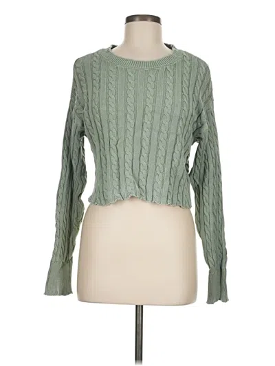 Pre-owned Sincerely Jules Pullover Sweater In Green