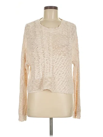 Pre-owned Sincerely Jules Pullover Sweater In Ivory