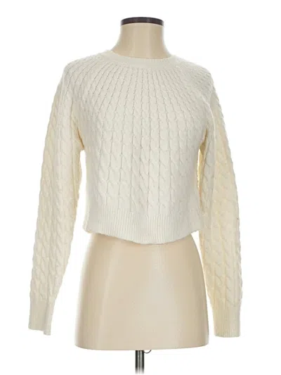 Pre-owned Sincerely Jules Pullover Sweater In Ivory