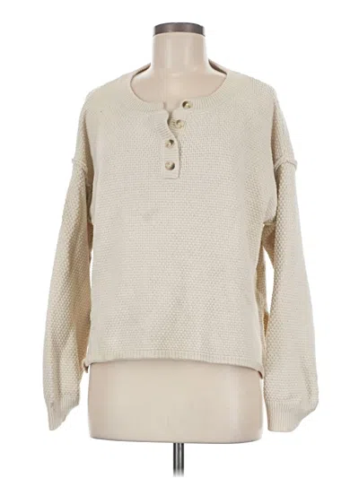 Pre-owned Sincerely Jules Pullover Sweater In Ivory