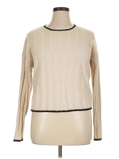 Pre-owned Sincerely Jules Pullover Sweater In Ivory