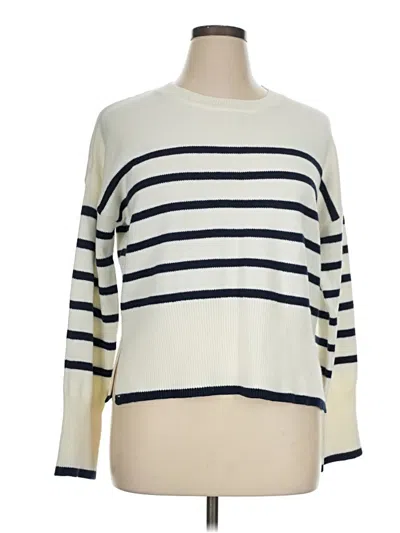 Pre-owned Sincerely Jules Pullover Sweater In Ivory
