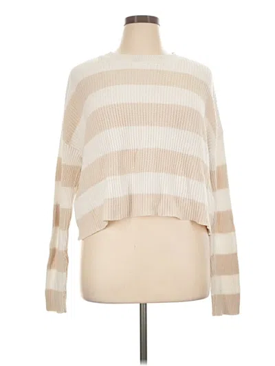 Pre-owned Sincerely Jules Pullover Sweater In Ivory