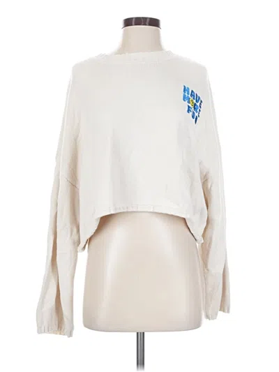 Pre-owned Sincerely Jules Pullover Sweater In Ivory
