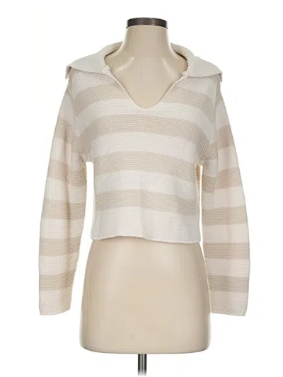 Pre-owned Sincerely Jules Pullover Sweater In Ivory