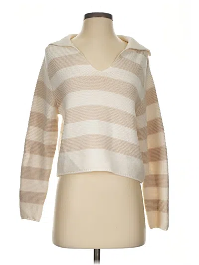 Pre-owned Sincerely Jules Pullover Sweater In Ivory