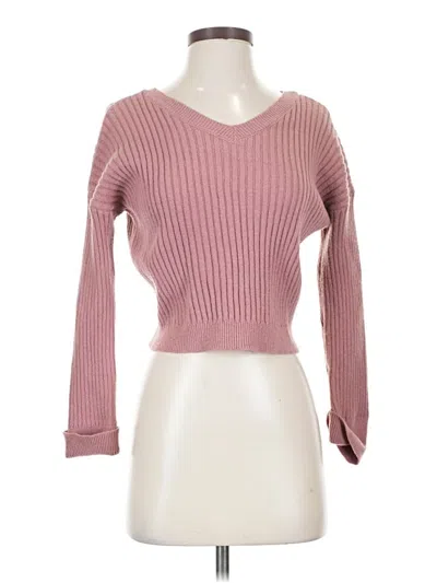 Pre-owned Sincerely Jules Pullover Sweater In Pink