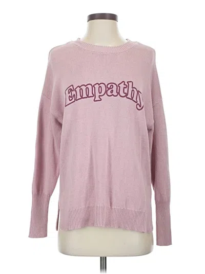 Pre-owned Sincerely Jules Pullover Sweater In Pink