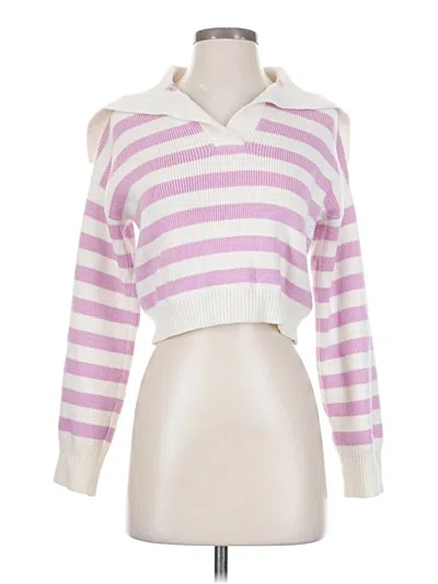 Pre-owned Sincerely Jules Pullover Sweater In Pink