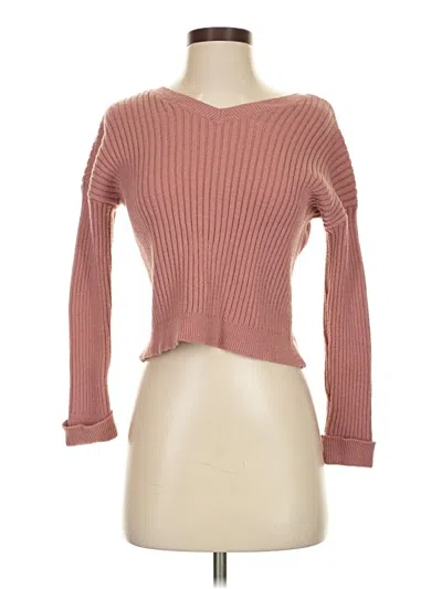 Pre-owned Sincerely Jules Pullover Sweater In Pink