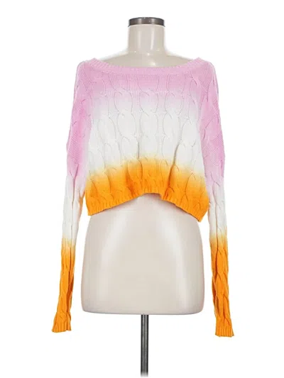 Pre-owned Sincerely Jules Pullover Sweater In Pink