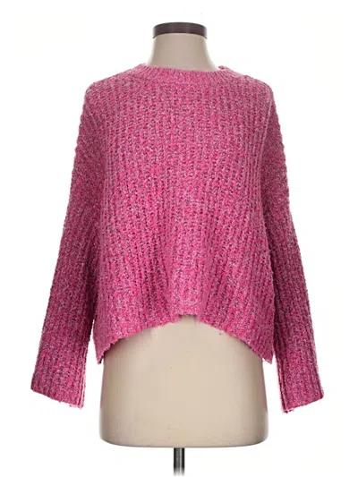 Pre-owned Sincerely Jules Pullover Sweater In Pink