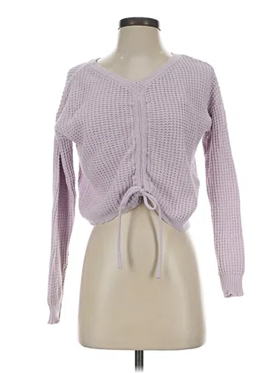 Pre-owned Sincerely Jules Pullover Sweater In Purple