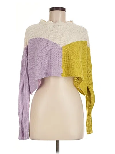 Pre-owned Sincerely Jules Pullover Sweater In Purple