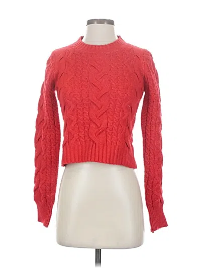 Pre-owned Sincerely Jules Pullover Sweater In Red