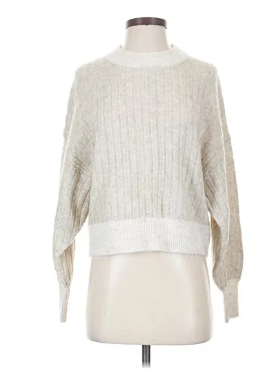 Pre-owned Sincerely Jules Pullover Sweater In Silver