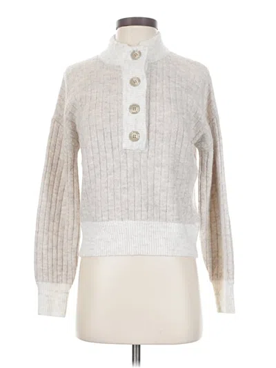 Pre-owned Sincerely Jules Pullover Sweater In Silver