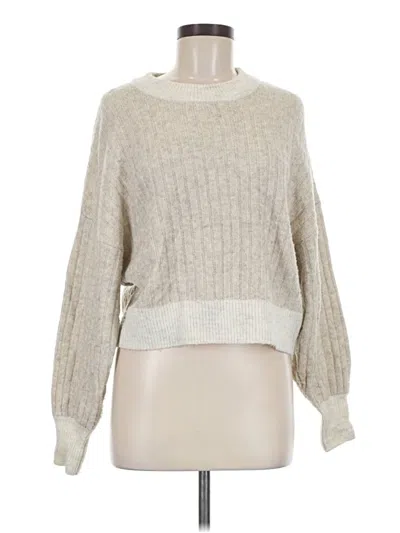 Pre-owned Sincerely Jules Pullover Sweater In Silver